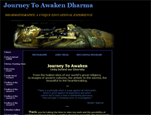 Tablet Screenshot of journeytoawaken.net